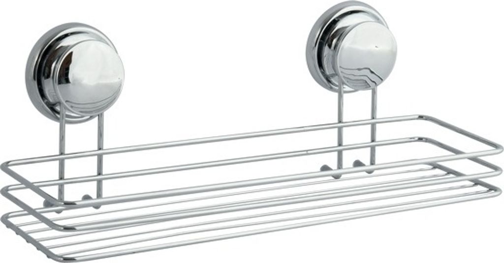 MSV Duschregal Badregal Edelstahl Mega Saugnapf Produktbild 