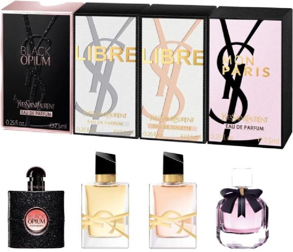YVES SAINT LAURENT Yves Saint Laurens Mini-Parfümset für Frauen, 4x7,5 ml