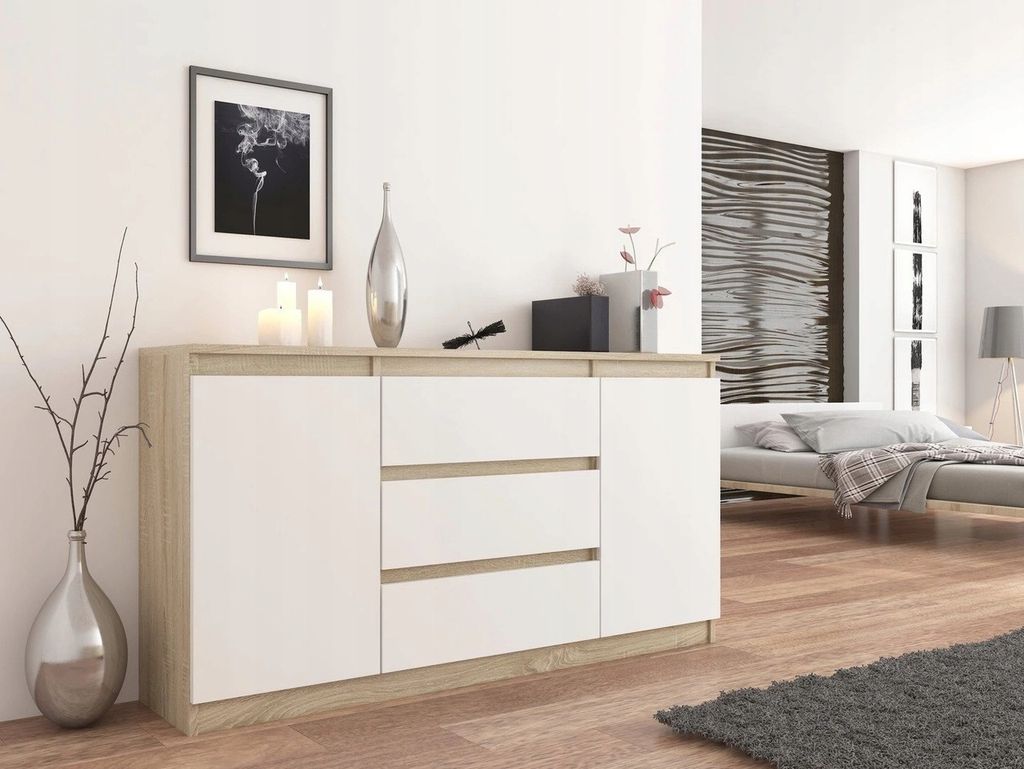 Framire Moderní komoda R-140-S3 mix sonoma Obrázek produktu 2