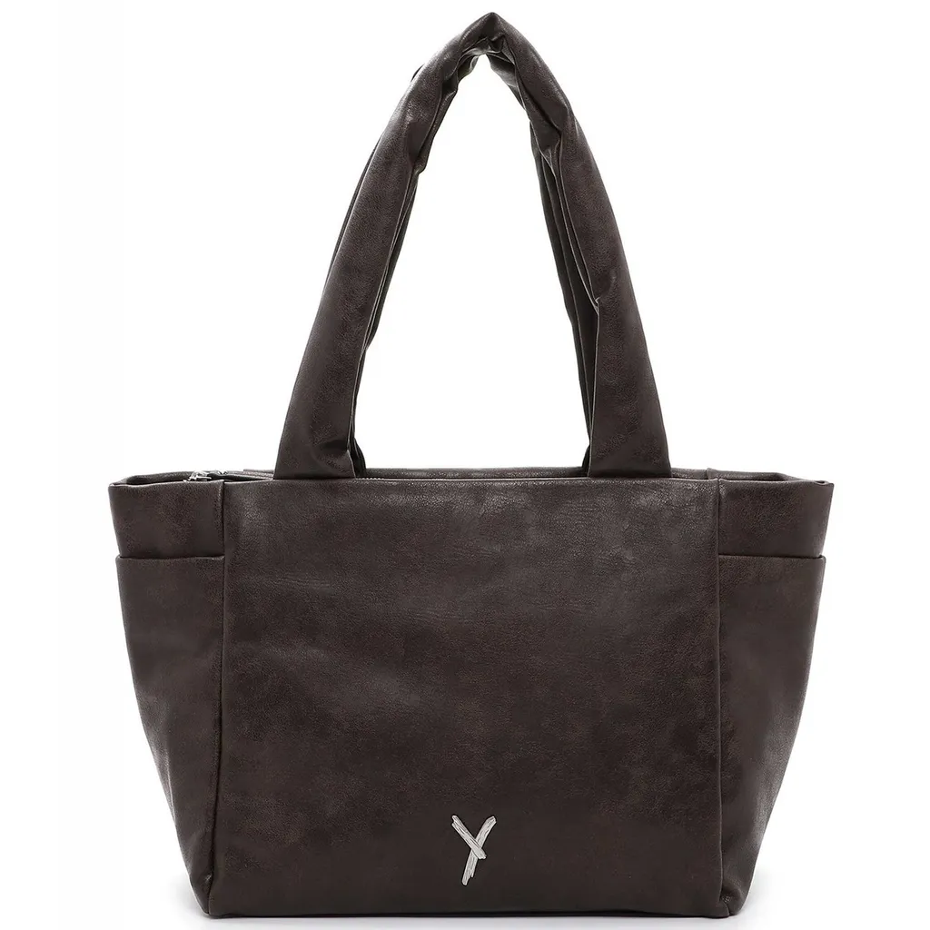 Sac Shopper Gracey SURI FREY - Grand Sac Cabas Marron pour Femme Moderne