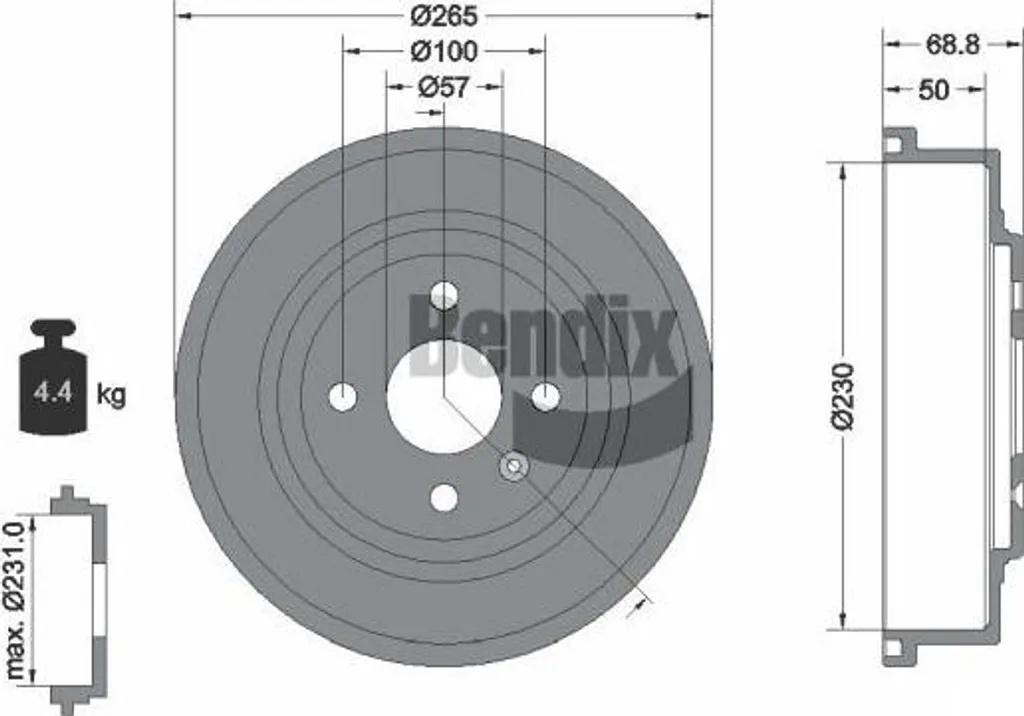 Supprimer les Vibrations au Freinage avec le Tambour Bendix BDM1085