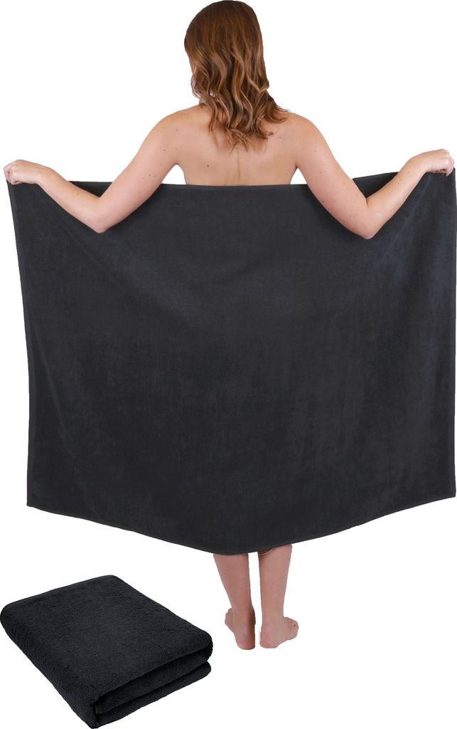 Betz 2-tlg. Set XXL Badetuch 100 x 140 cm DRESDEN Produktbild 