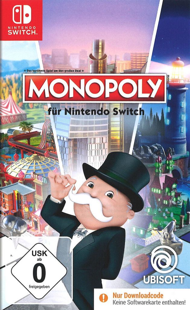 Ubisoft Monopoly - Reissue, Nintendo Switch, E (Jeder), Produktbild 