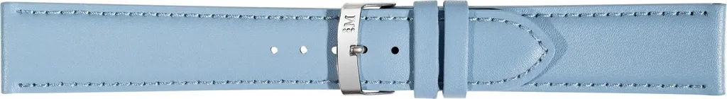 Bracelet de Montre en Cuir Véritable Bleu Marine Morellato 20mm