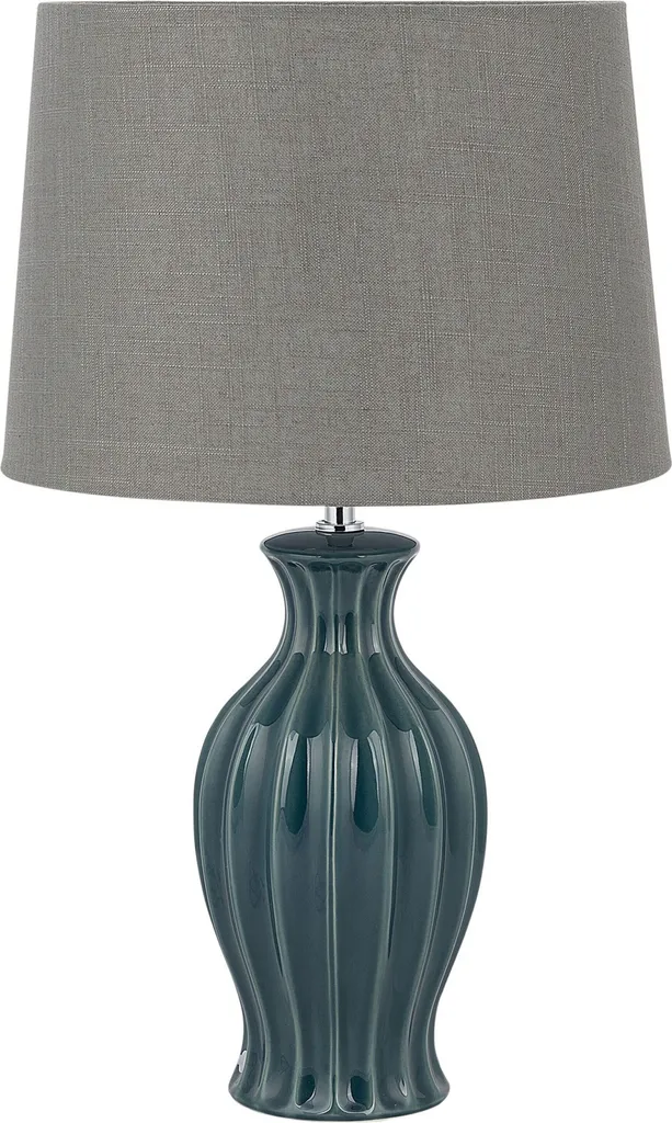 Lampe de table verte Samina : éclairage doux contre fatigue visuelle
