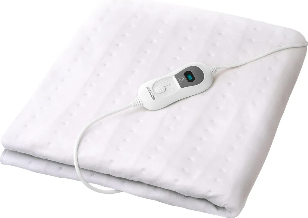 Couverture chauffante lavable Sencor SUB1700WH avec 3 niveaux de chaleur