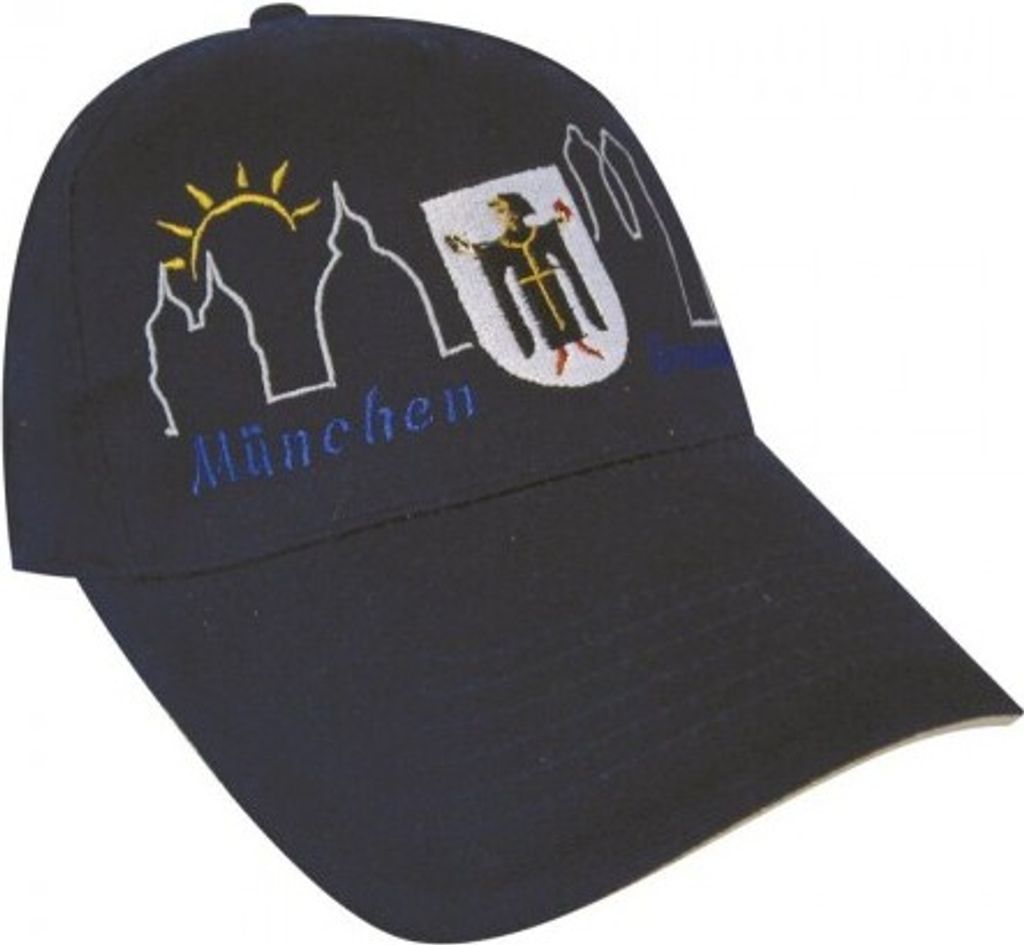 Baseballcap mit Stick - München Germany - 68157 dunkelblau