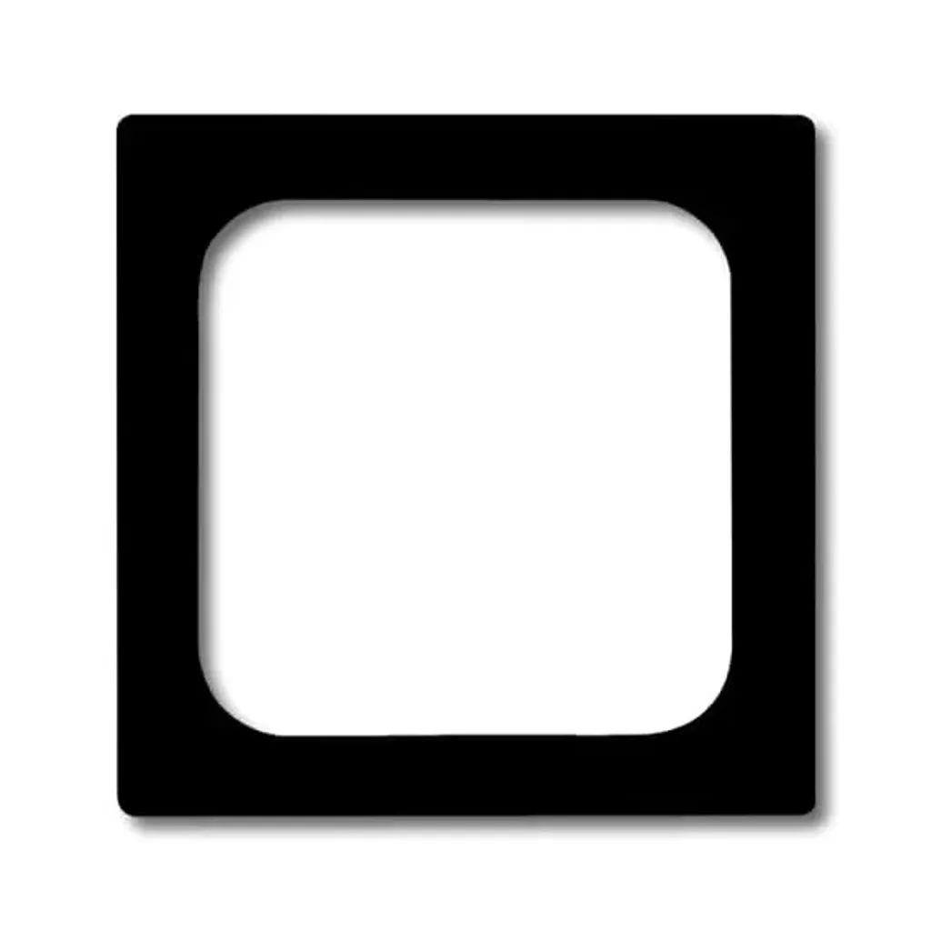 Busch-Jaeger 1746/10-885 Disque Central Noir Mat 2CKA001710A3897