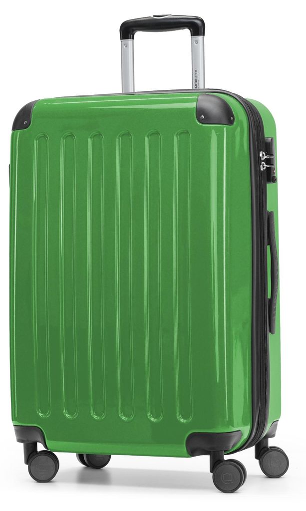 HAUPTSTADTKOFFER - Alex - Hartschalen-Koffer mit Erweiterung Reisekoffer Hardcase Check-In Luggage 15-20 kg, expandable Trolley glossy 65 cm, 74 L,...