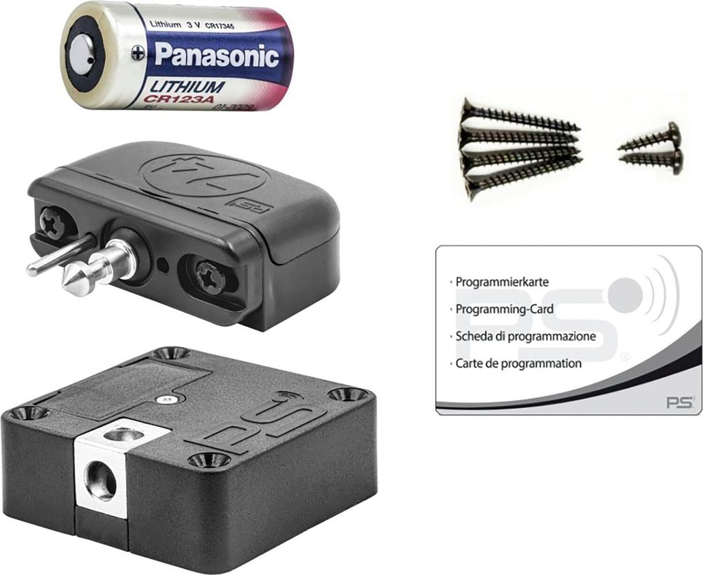 PS SOLO Elektronikschloss Set, RFID Schloss, Mifare Schloss Produktbild 