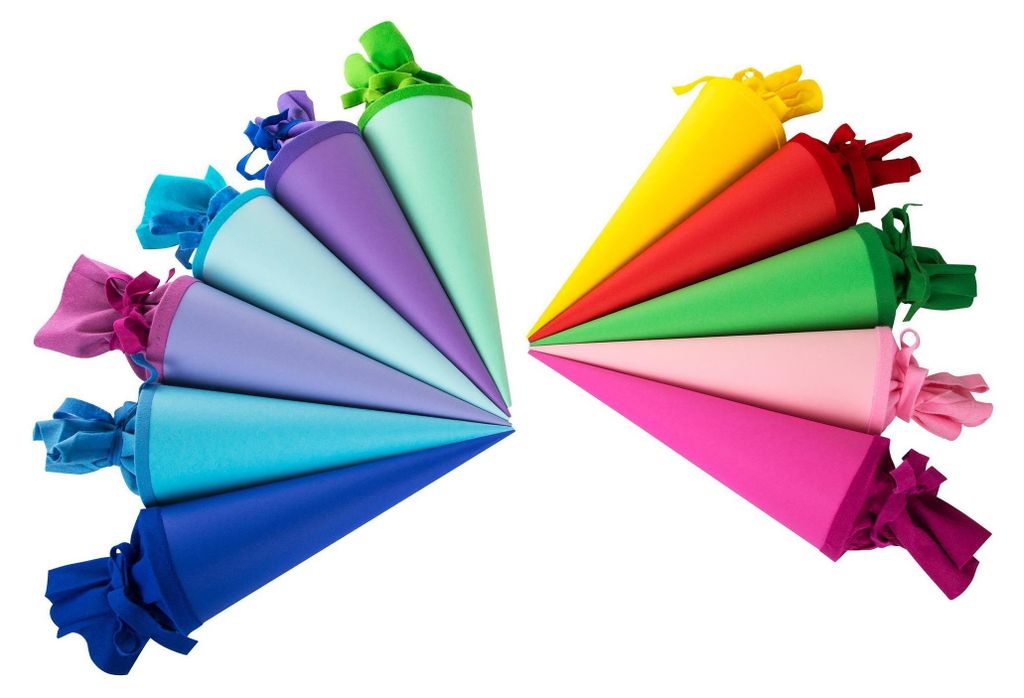 Bastelschultüte 35cm Buntkart. Obrázek produktu 
