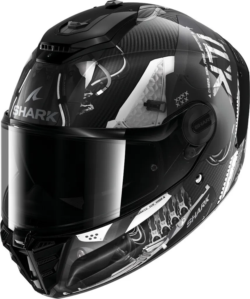 Casque Shark Spartan Rs Carbon Xbot M : fini la buée et le bruit à moto