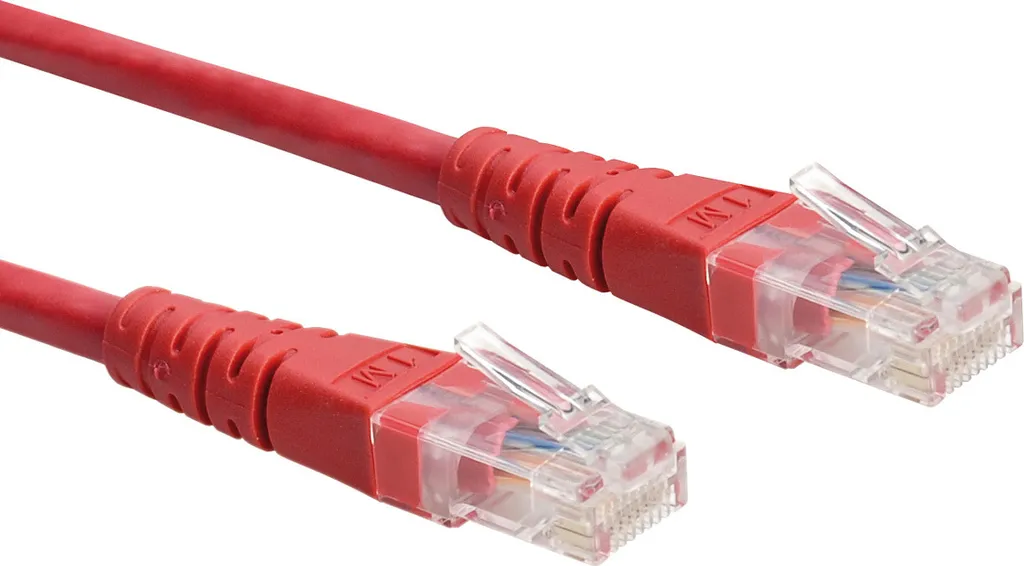Cavo Ethernet ROLINE Cat6 UTP Rosso 3m 21.15.1551 - Standard EIA/TIA