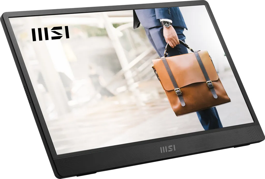 Écran Supplémentaire Portable MSI Pro MP161 E2 pour Télétravail HD