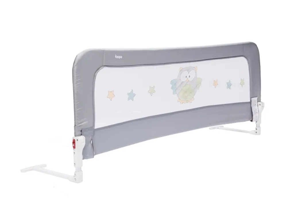 Barrière de lit Enfant ZOPA Monna Gris Idéale pour Passage au Grand Lit