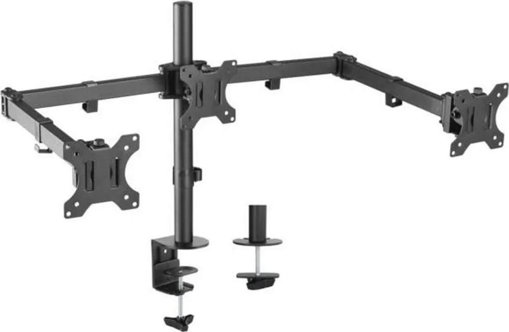 Aisens DT27TSR-061 Support Triple Moniteur pour 3 Écrans jusqu'à 7kg