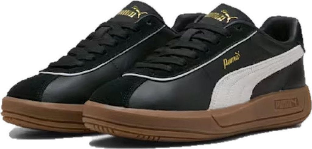 Puma Club Klassika Black-White-Gold Größe EU 38 Produktbild 