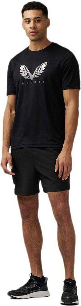 Castore Adapt Graphic Kurzarm-t-shirt Schwarz S Mann Schwarz S