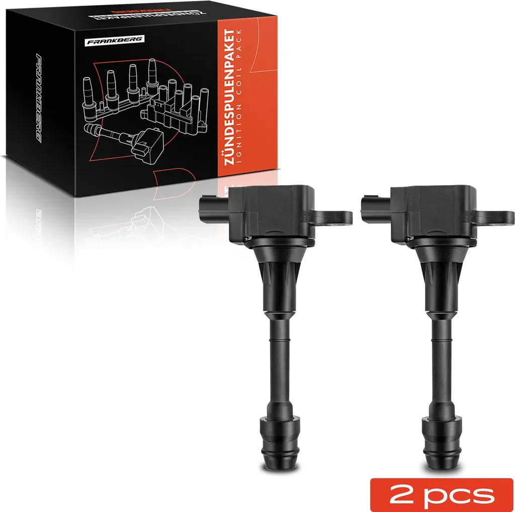 Frankberg 2x Bobina Accensione Nissan Primera P12 X-Trail T30 224488H315