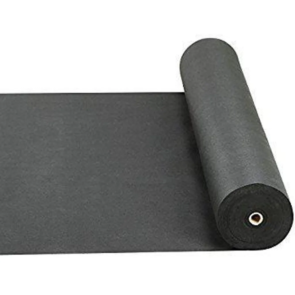 Stabilisateur de sol géotextile noir 1.6m x 100m pour allée et cour