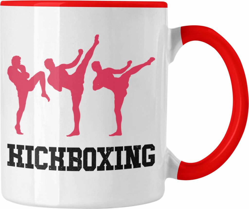 Trendation - Kickboxing Tasse Geschenk Kampfsportler Produktbild 