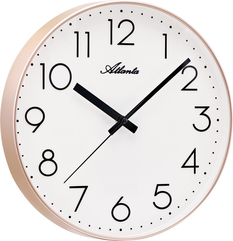 Atlanta Atlanta 4529/9 Quarz-Wanduhr gold