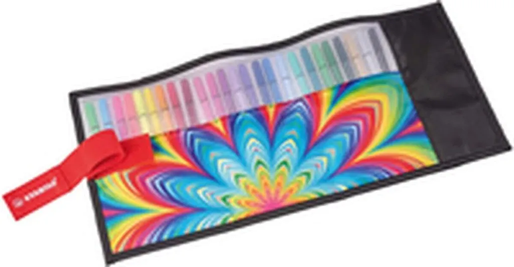 Crayons-feutres pour Dessin et Mandala - 25 Couleurs ARTY Edition
