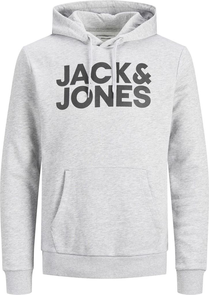 Jack & Jones Herren Corp Logo Sweat Hood Basic Kapuzen Produktbild 