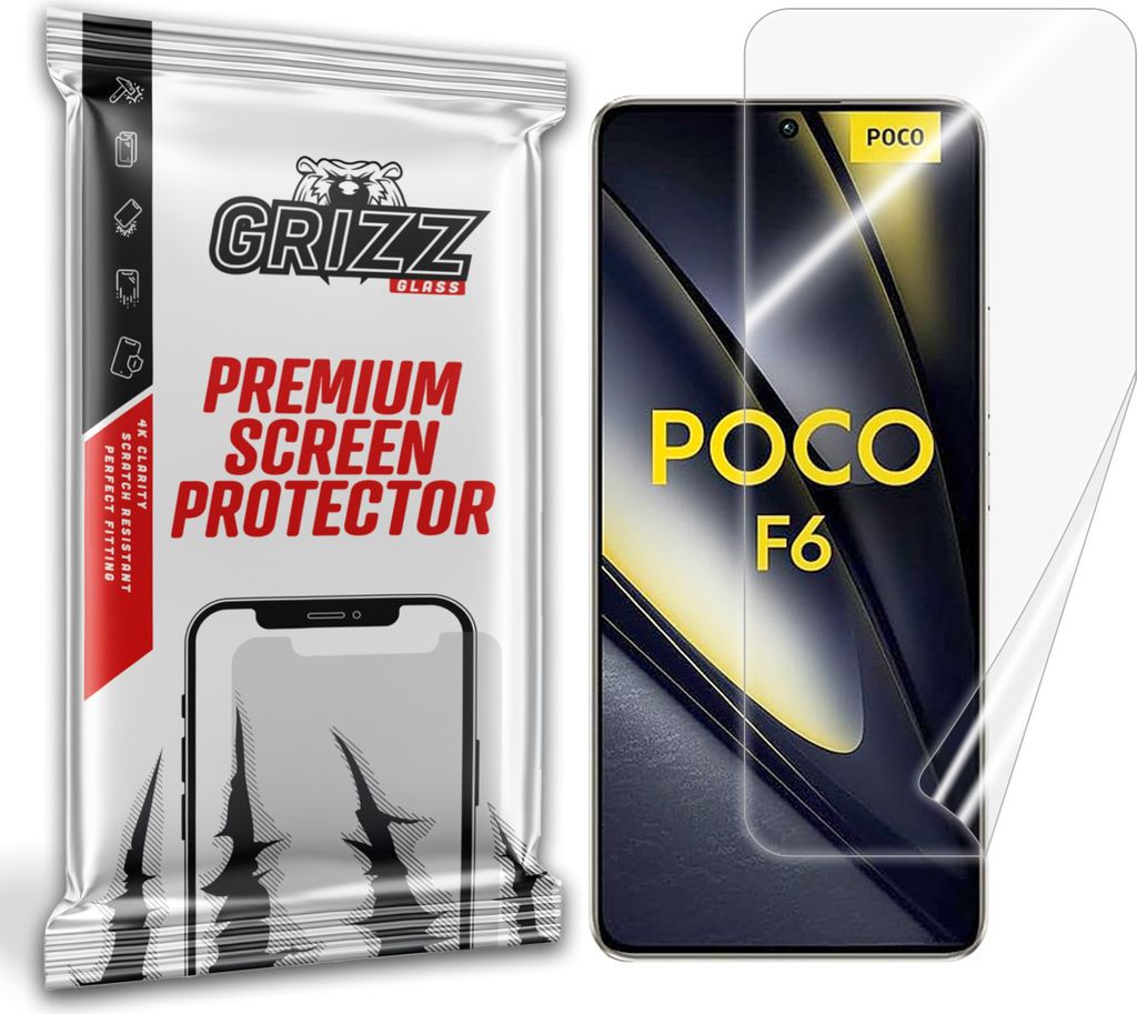 Keramische Folie GrizzGlass CeramicFilm für Xiaomi POCO F6 Produktbild 