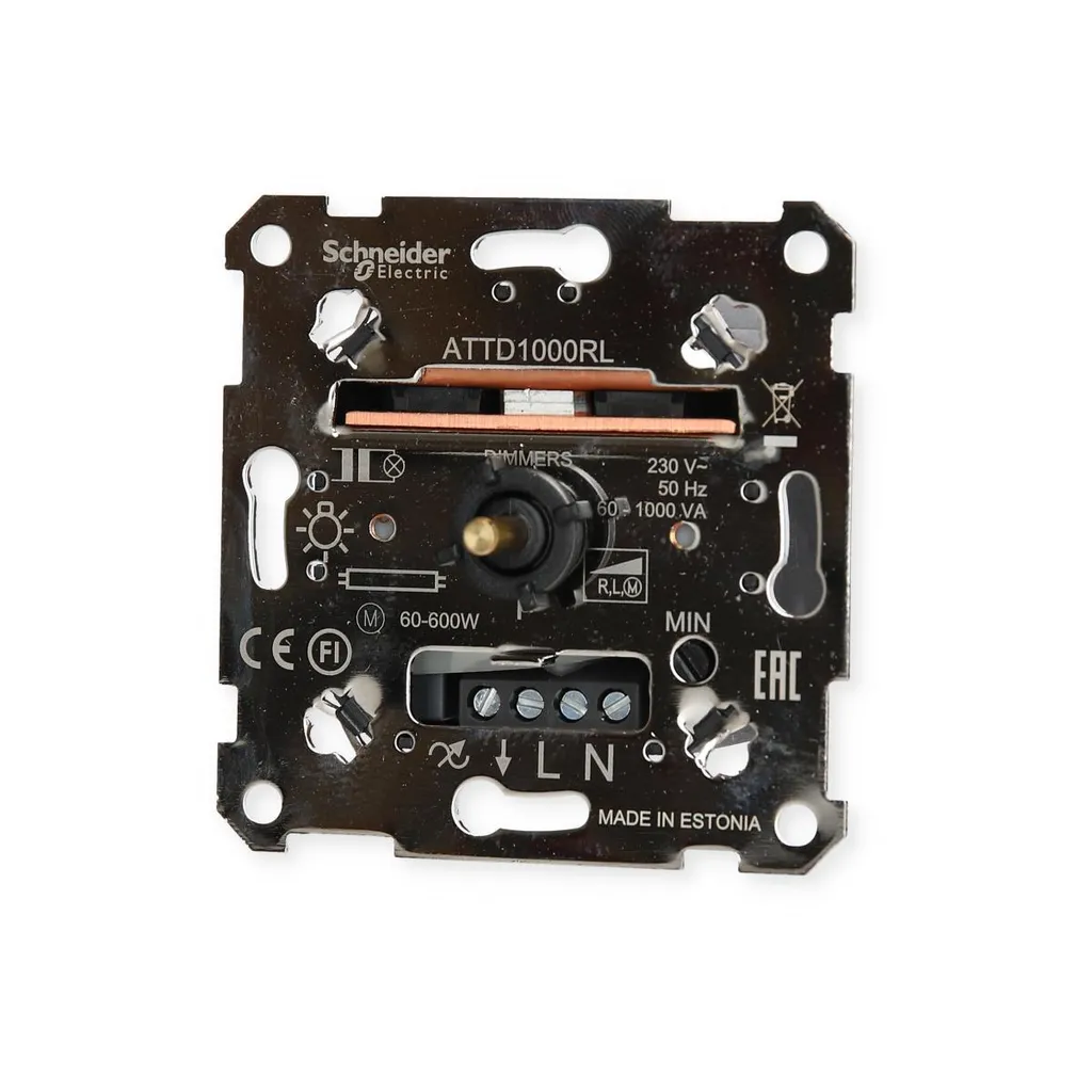 Variateur rotatif Merten MEG5135-0000 pour créer une ambiance douce