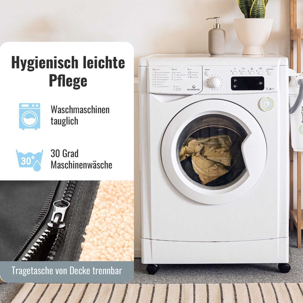 Reisedecke für Hunde, Hundedecke mit weichem Produktbild 5