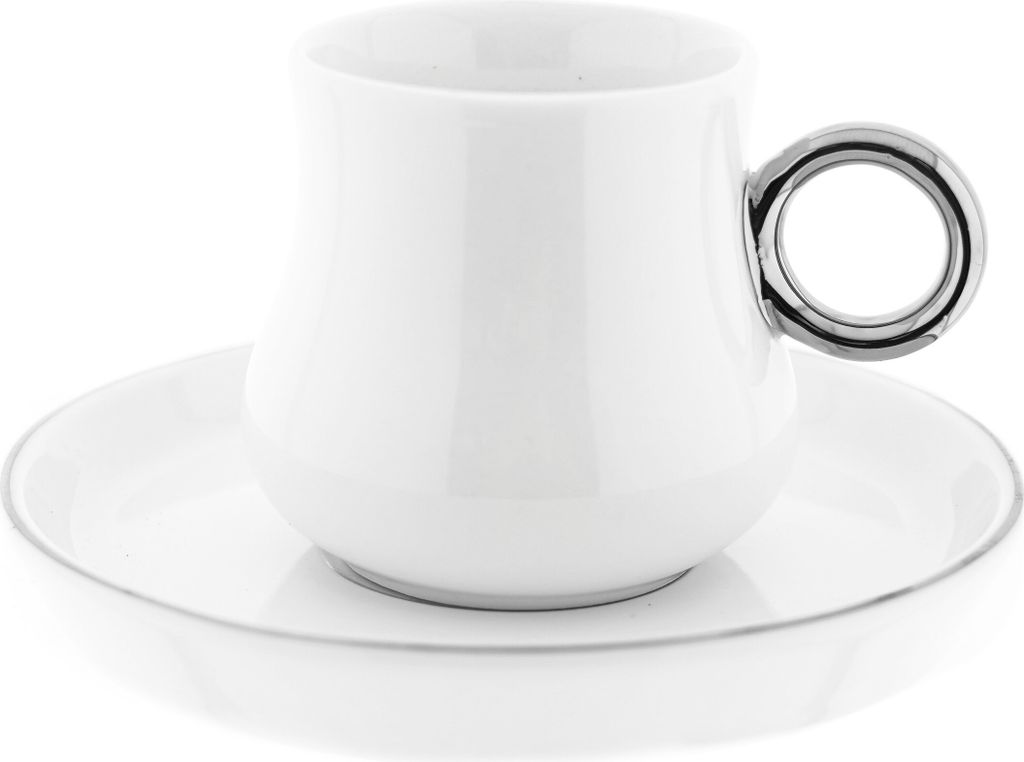 Mulex 12 Teiliger Set Mokkatassen mit Untertasse aus Produktbild 