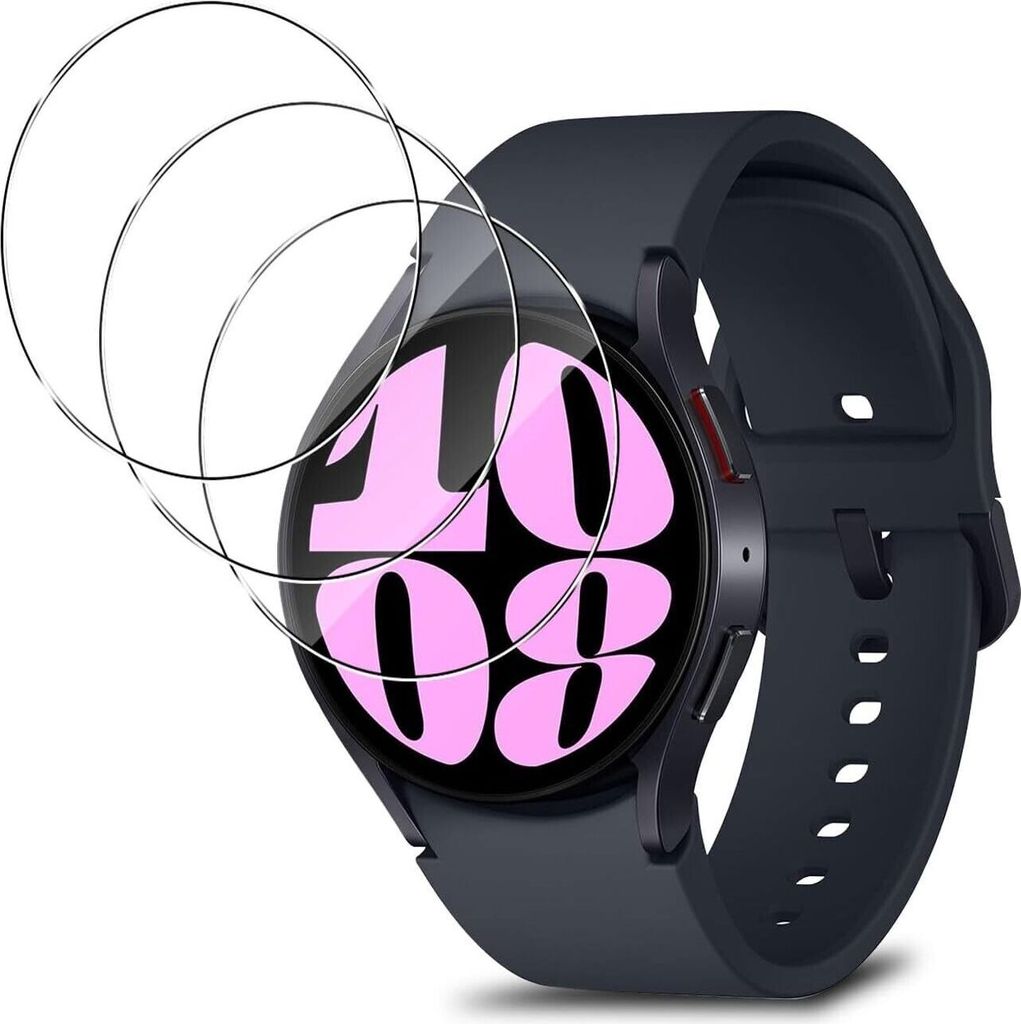 3X vetro temperato per Samsung Galaxy Watch 6 40 mm Immagine del prodotto 