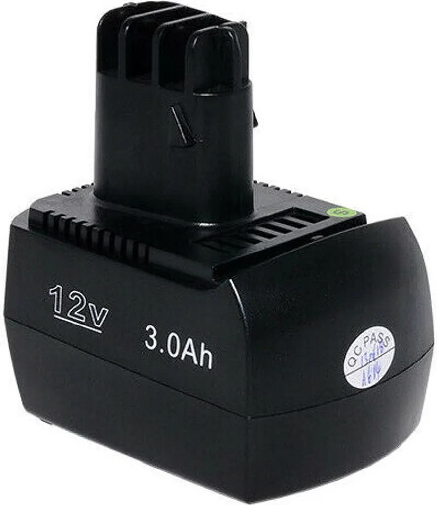 Batterie 12V 3000mAh Ni-MH pour Metabo 6.02151.50 BZ12SP BS 12 SP