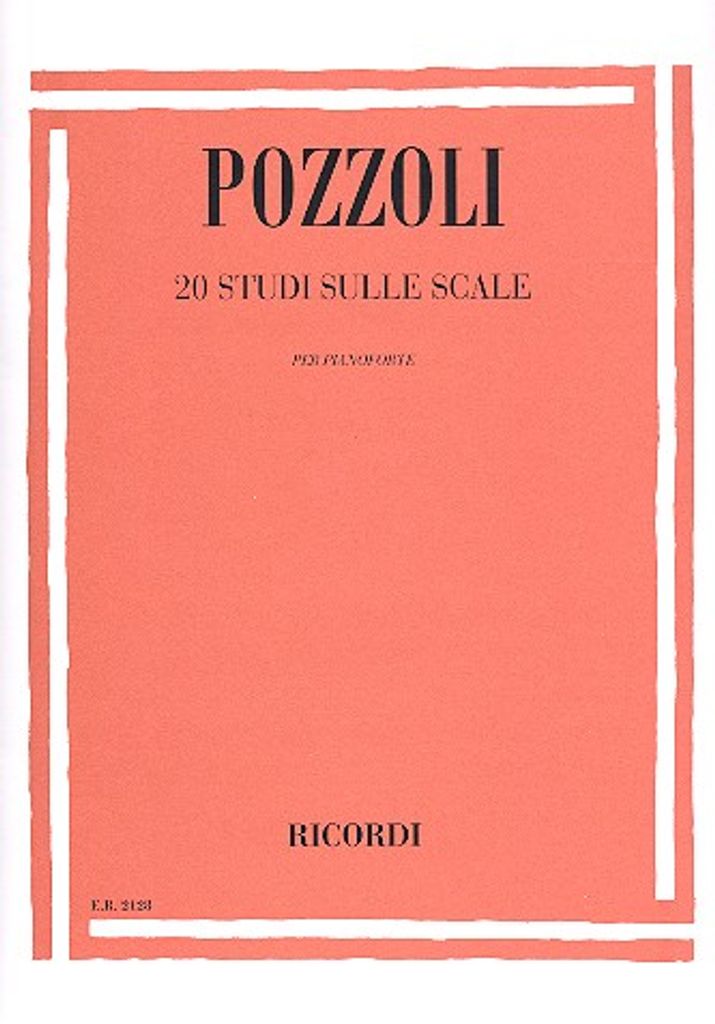 20 Studi sulle scale per pianoforte