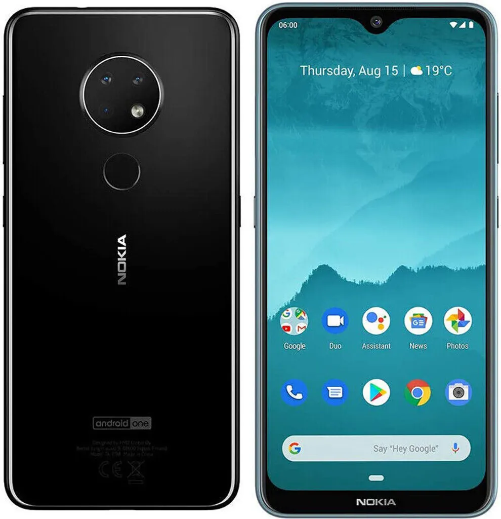 Smartphone NOKIA 6.2 32GB Noir - Fini les Photos Floues et les Lenteurs