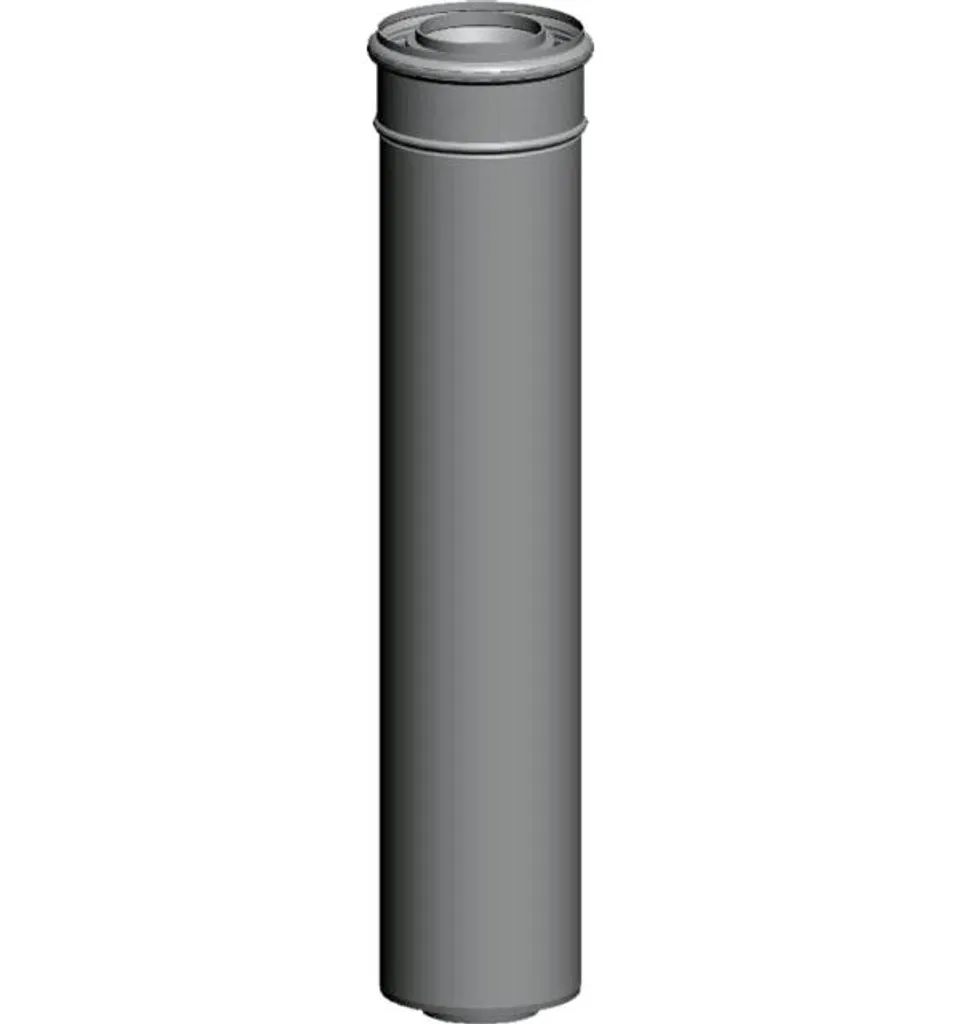 Tubo Scarico Fumi Wolf DN60/100 L:500mm - Proteggi la Tua Caldaia