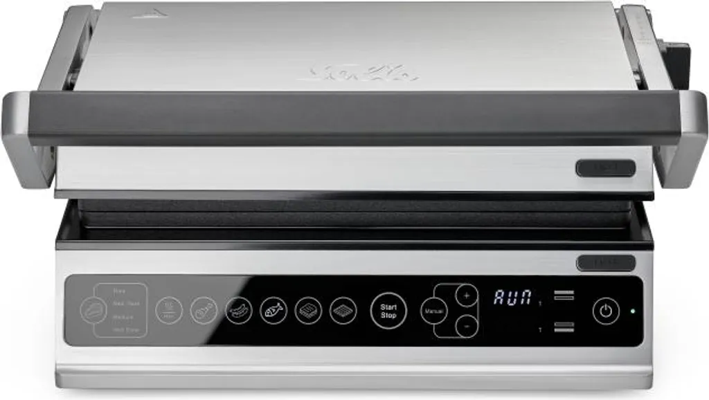 Solis Contact Grill Pro - Gril Anti-Fumée pour une Cuisson sans Éclaboussure