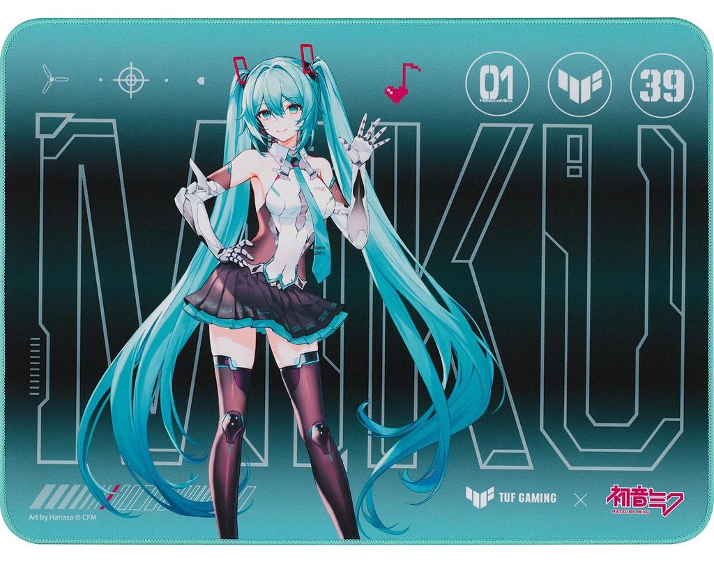 ASUS TUF Gaming P1 Hatsune Miku Edition Gaming Mauspad Produktbild 