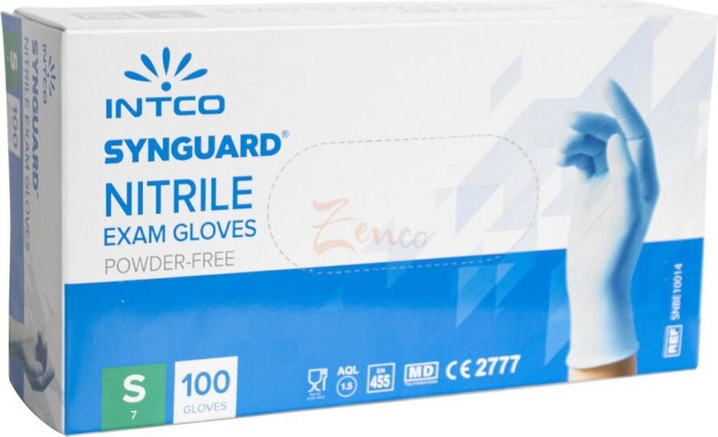 INTCO Synguard Nitrile Exam Gloves Powder Free VPE: 100 Produktbild 13