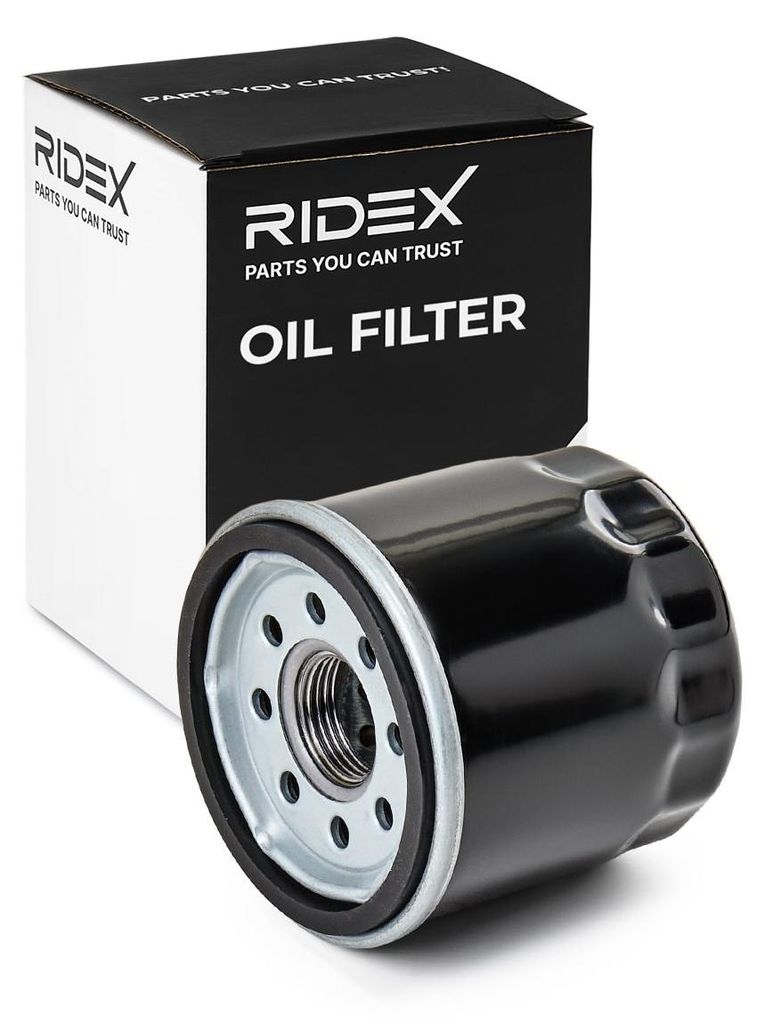 Ölfilter RIDEX 7O0026 Anschraubfilter für FORD Kuga Mk2 Produktbild 