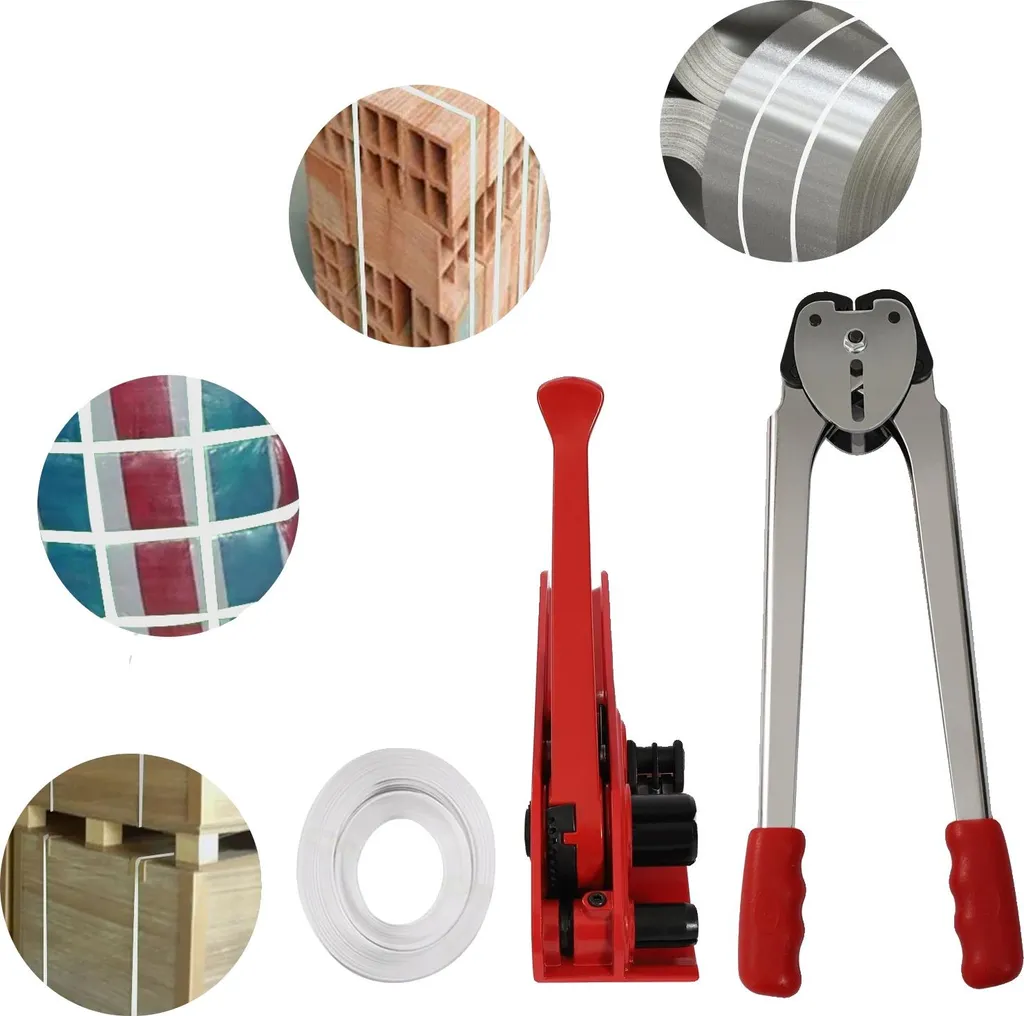 Set Reggiatura Manuale 1000N per Nastri 12-16mm - Kit Professionale