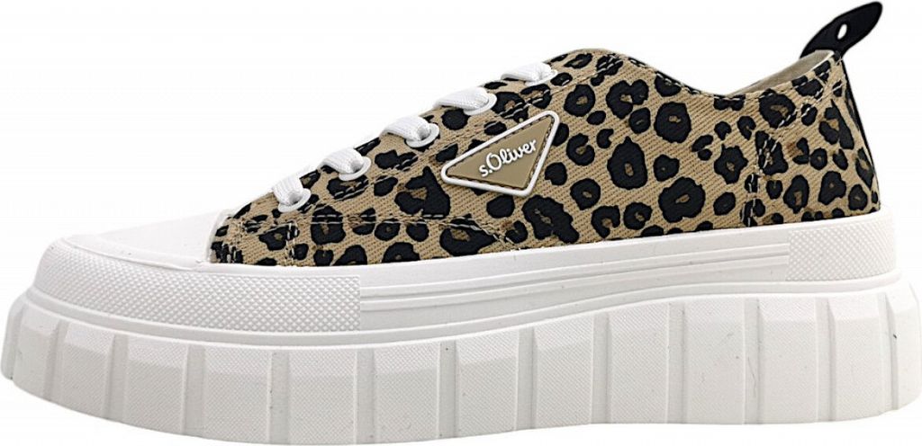 s.Oliver  Damenschuhe Schnürschuhe Sportive Braun Freizeit, Produktbild 