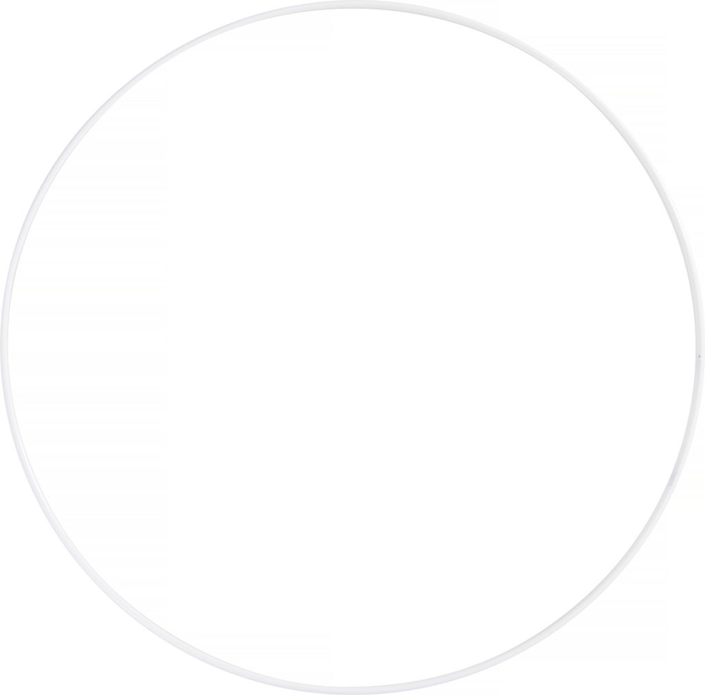 Metallringe beschichtet, 25cm ø, weiß | Kaufland.de