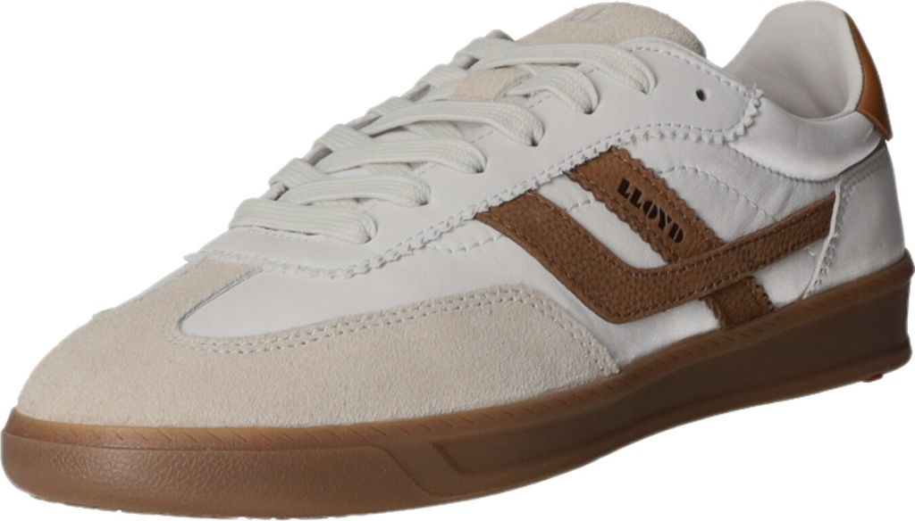 Lloyd Elian Herren-Sneaker, Schnürer, Leder, Chalk/White Produktbild 