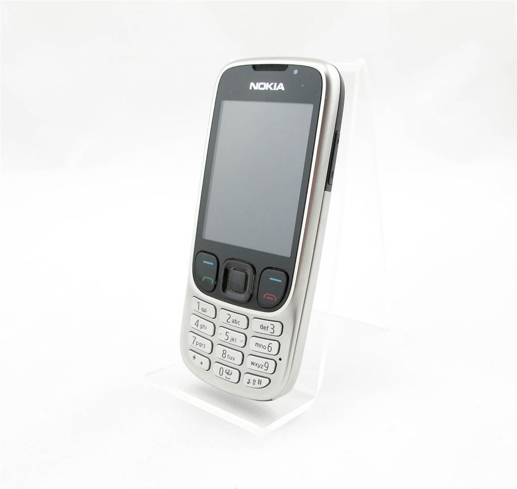 Nokia 6303 classic steel Ohne Simlock Original Top Handy Produktbild 