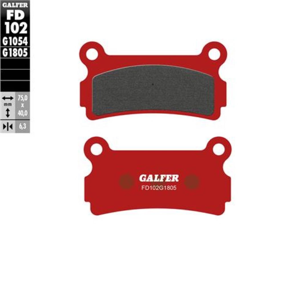 Galfer Bremsbeläge Semi-Metal Offroad