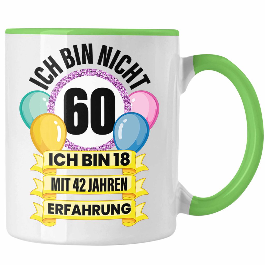 60. Geburtstag, Erste Hilfe Set Geschenk-Box, Witziger Sanikasten, 8-Teilig