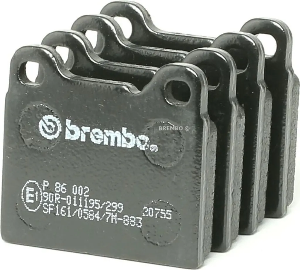 Plaquettes de Frein de Rechange Volvo C70 S70 V70 Brembo P 86 002 Fiables