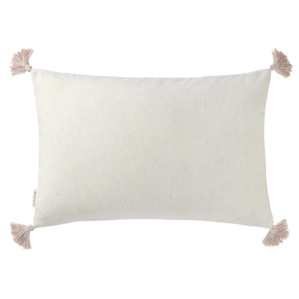 Rénovez vos vieux coussins avec la housse Minimal Ethno lime 40x60